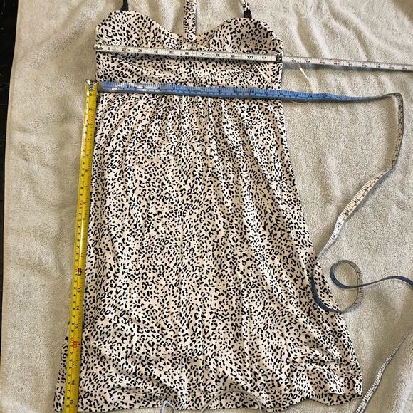 Animal print Guess Dress Mini Size Small - Picture 6 of 10